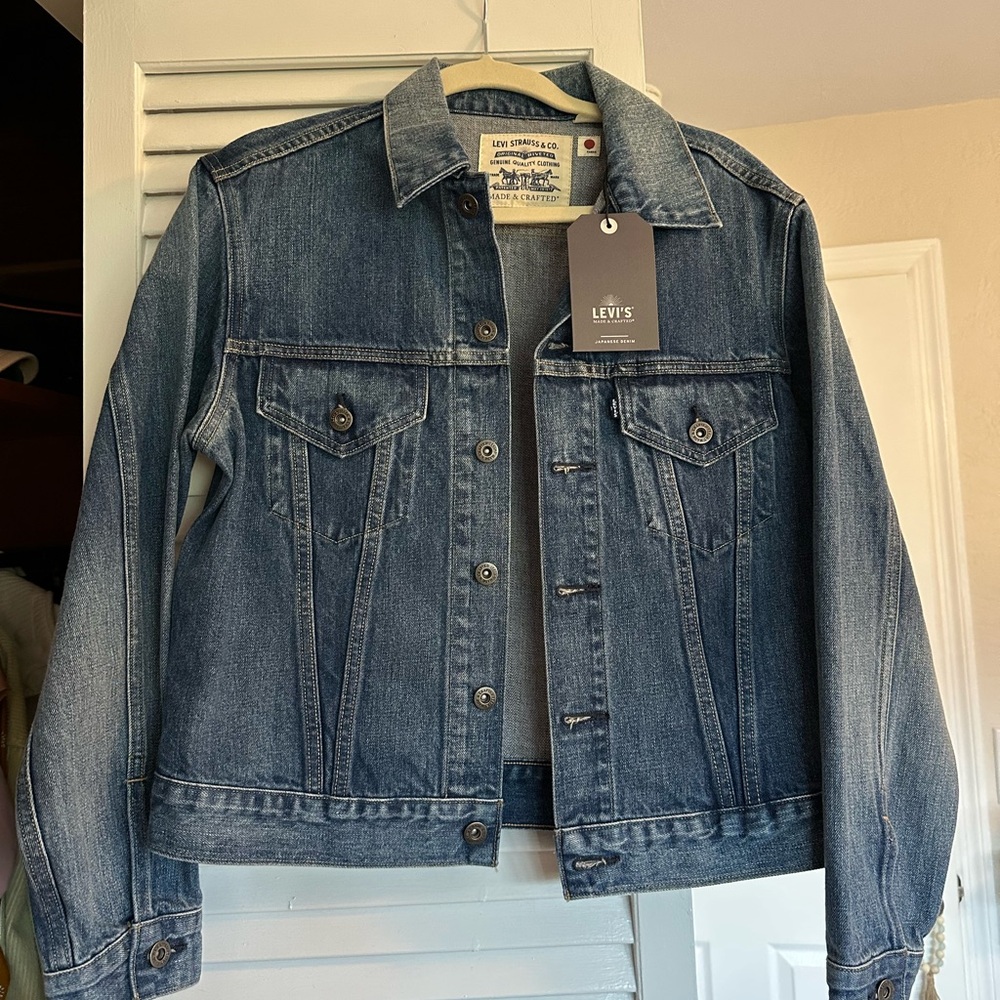 NWT Levi's Japanese Denim Trucker Type III Jacket